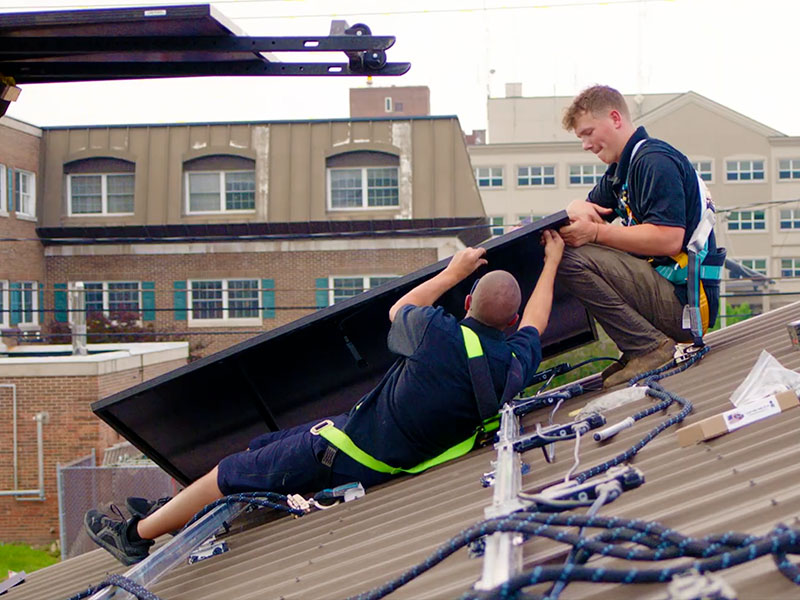 Sollar Panel Installation Danville Illinois