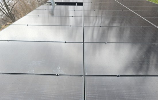 Solar Panel With Battery Backup Install Westville Il Project