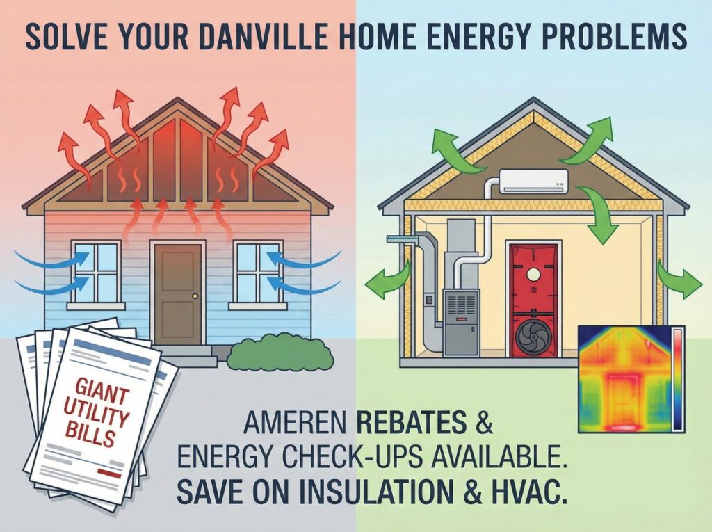 Ameren Rebates For Danville And Vermilion County Homes From Atlas Total Home