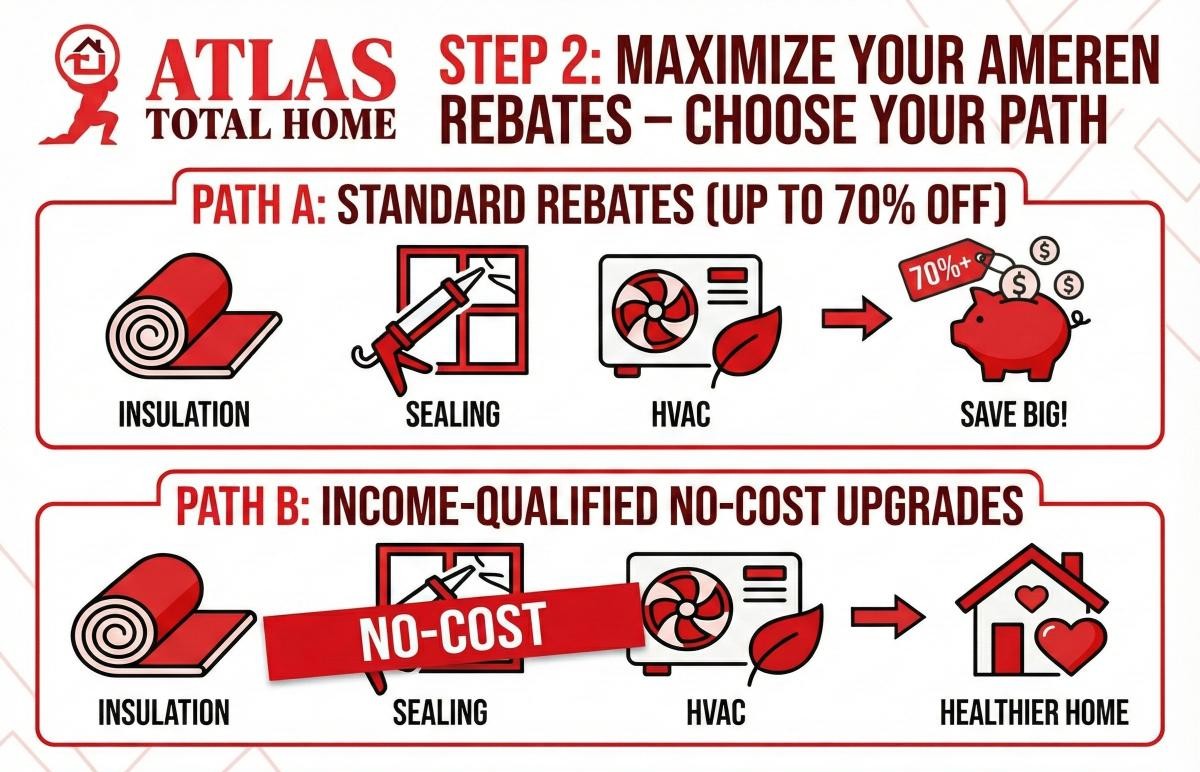 Atlas Total Home Rebate Path Step 2